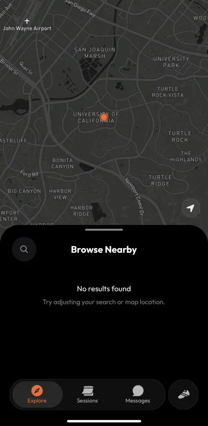 4RGE app screen
